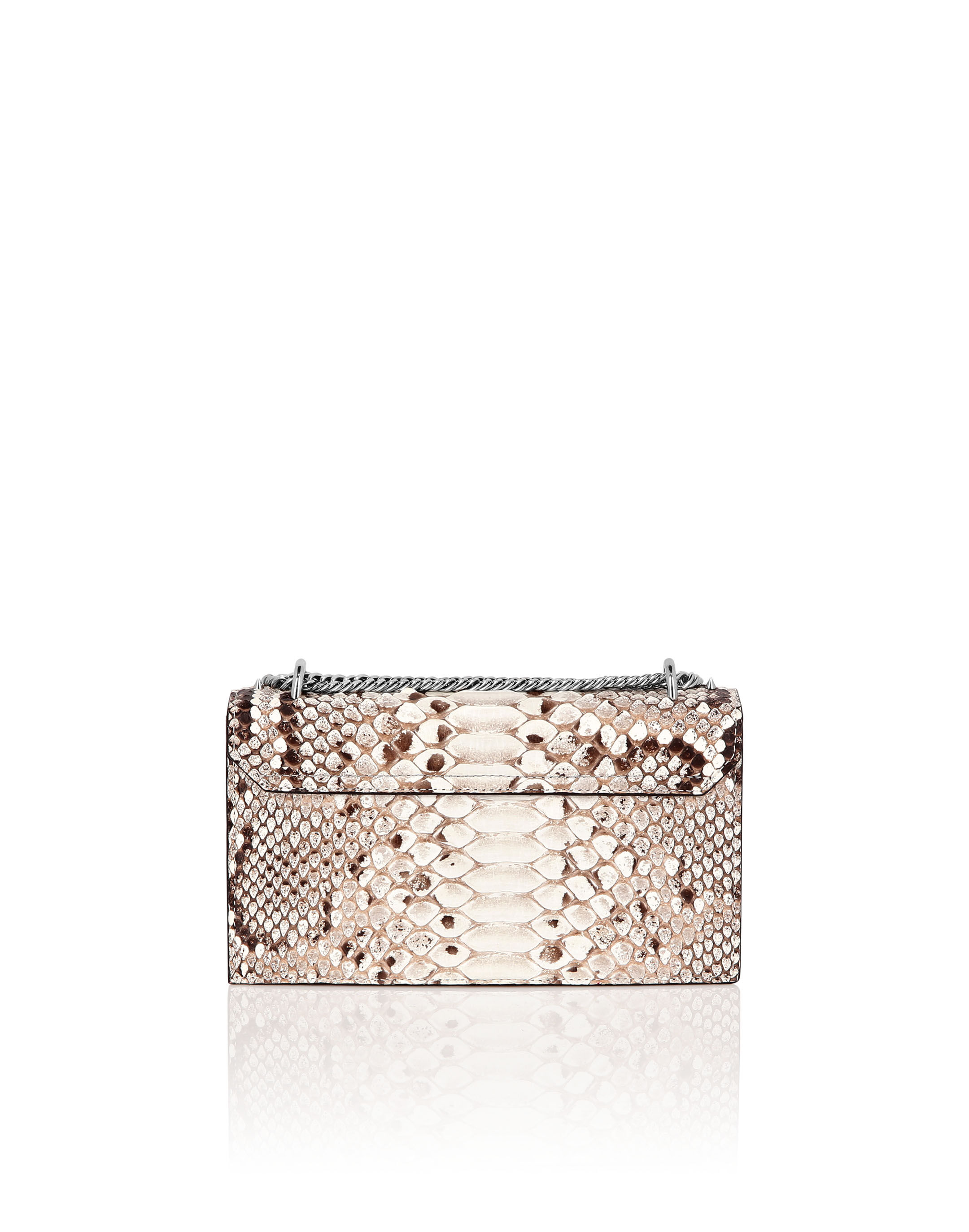 Petite pochette Python à clous d'aigle