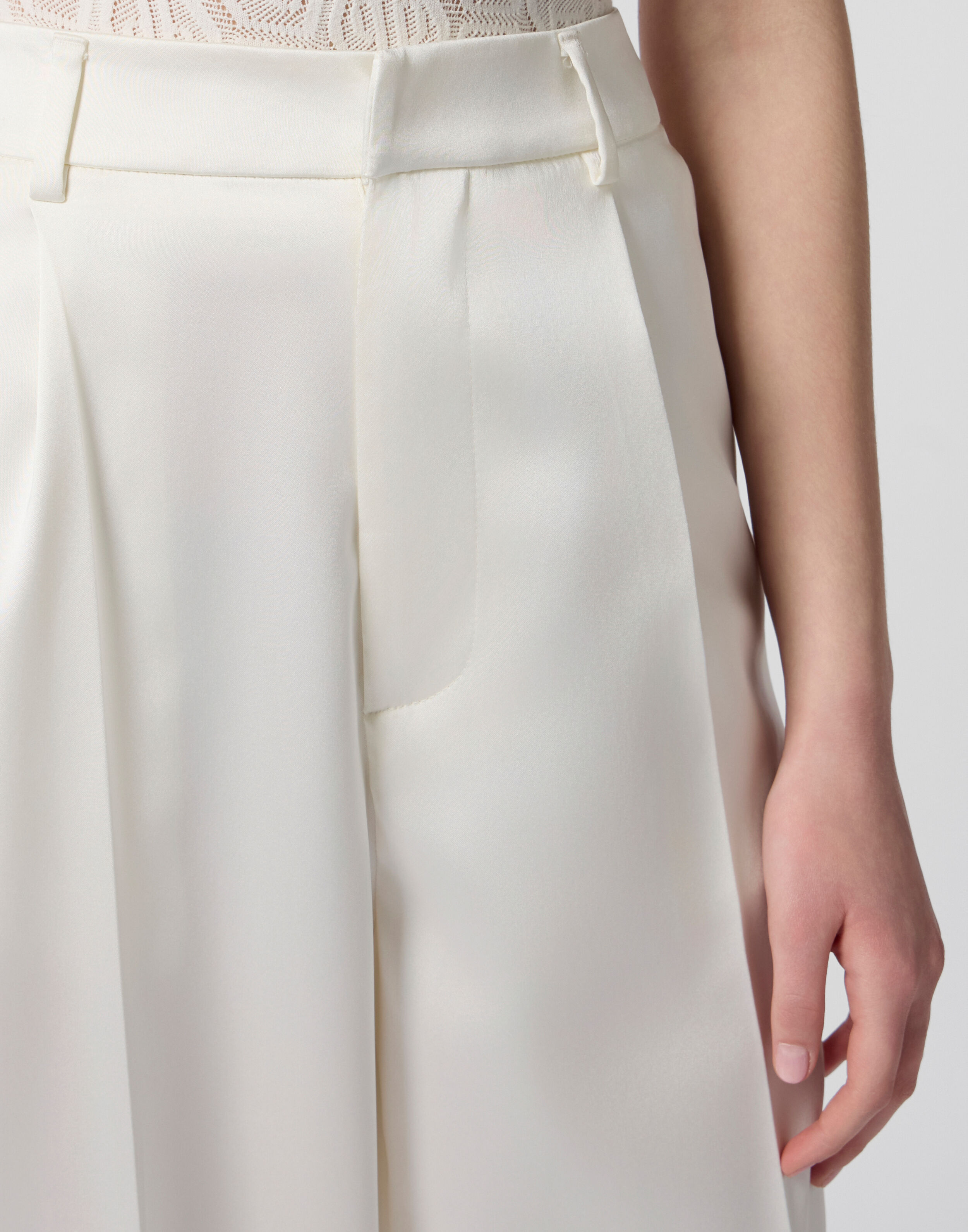 Pantalons Satin Dame Fit