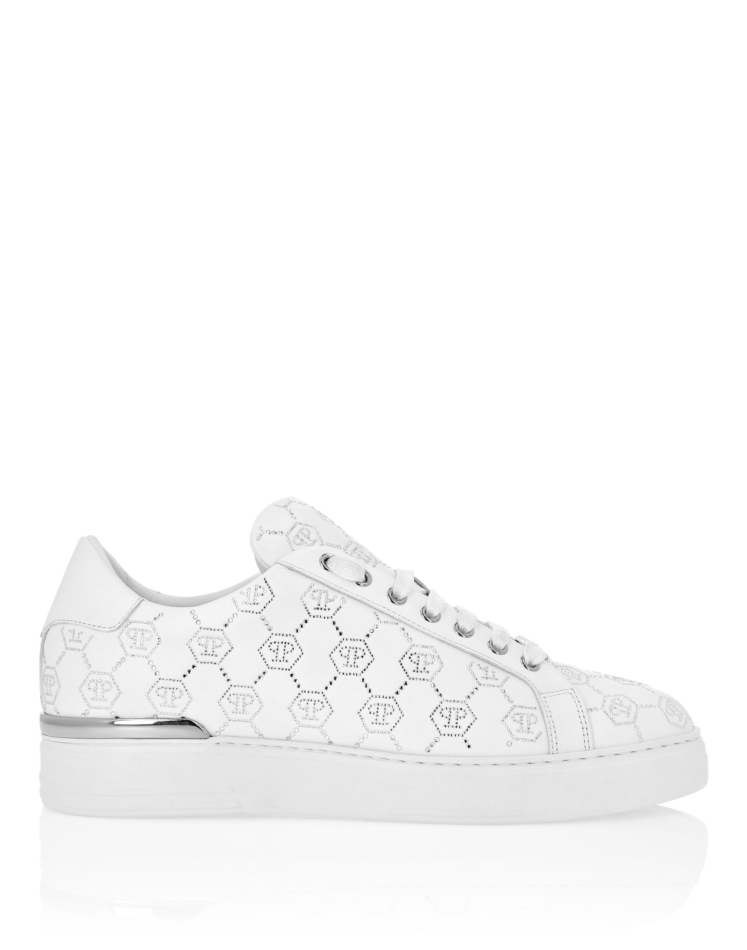 Baskets basses Carson Monogram Strass