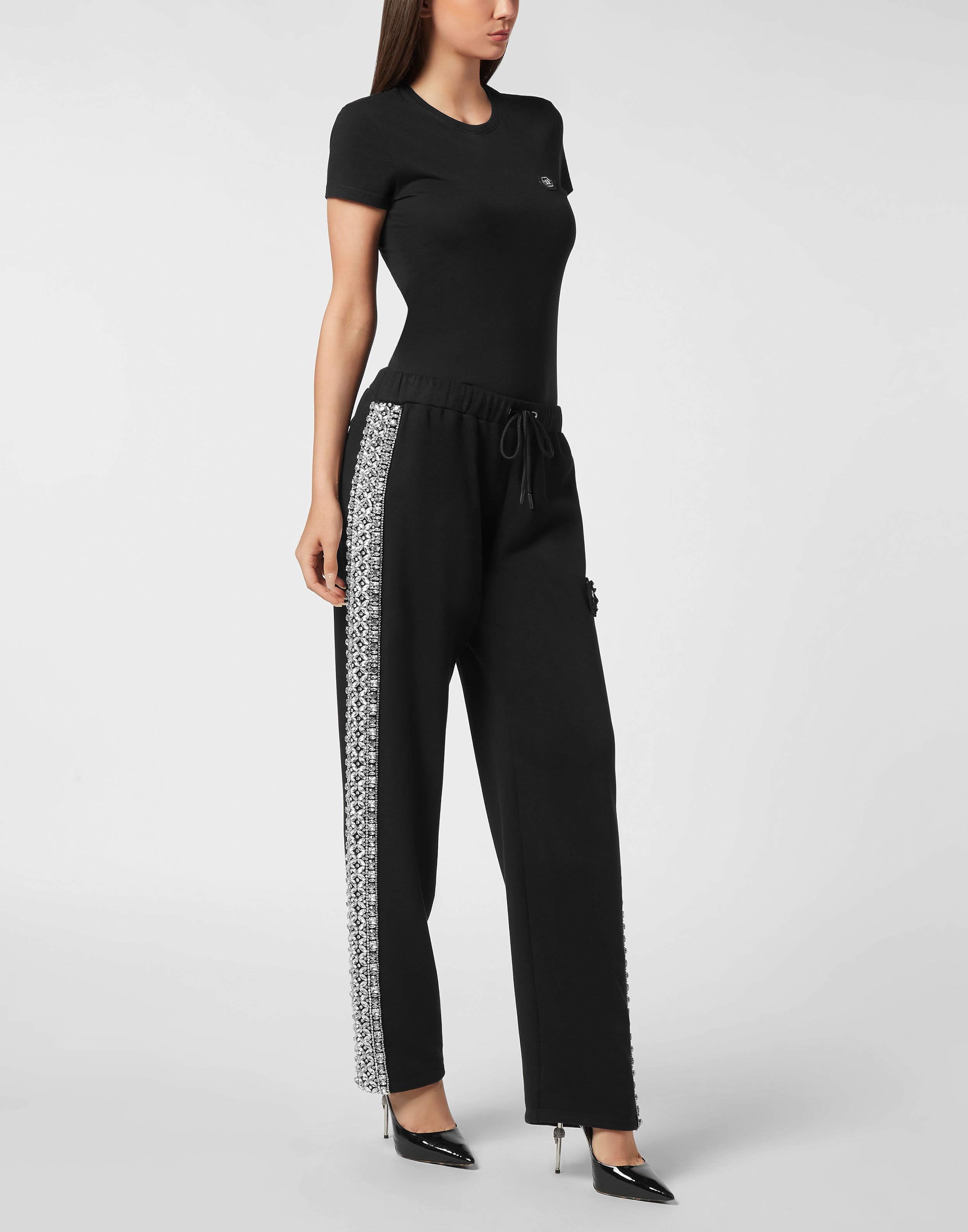 Pantalon de Jogging Jersey Cristal