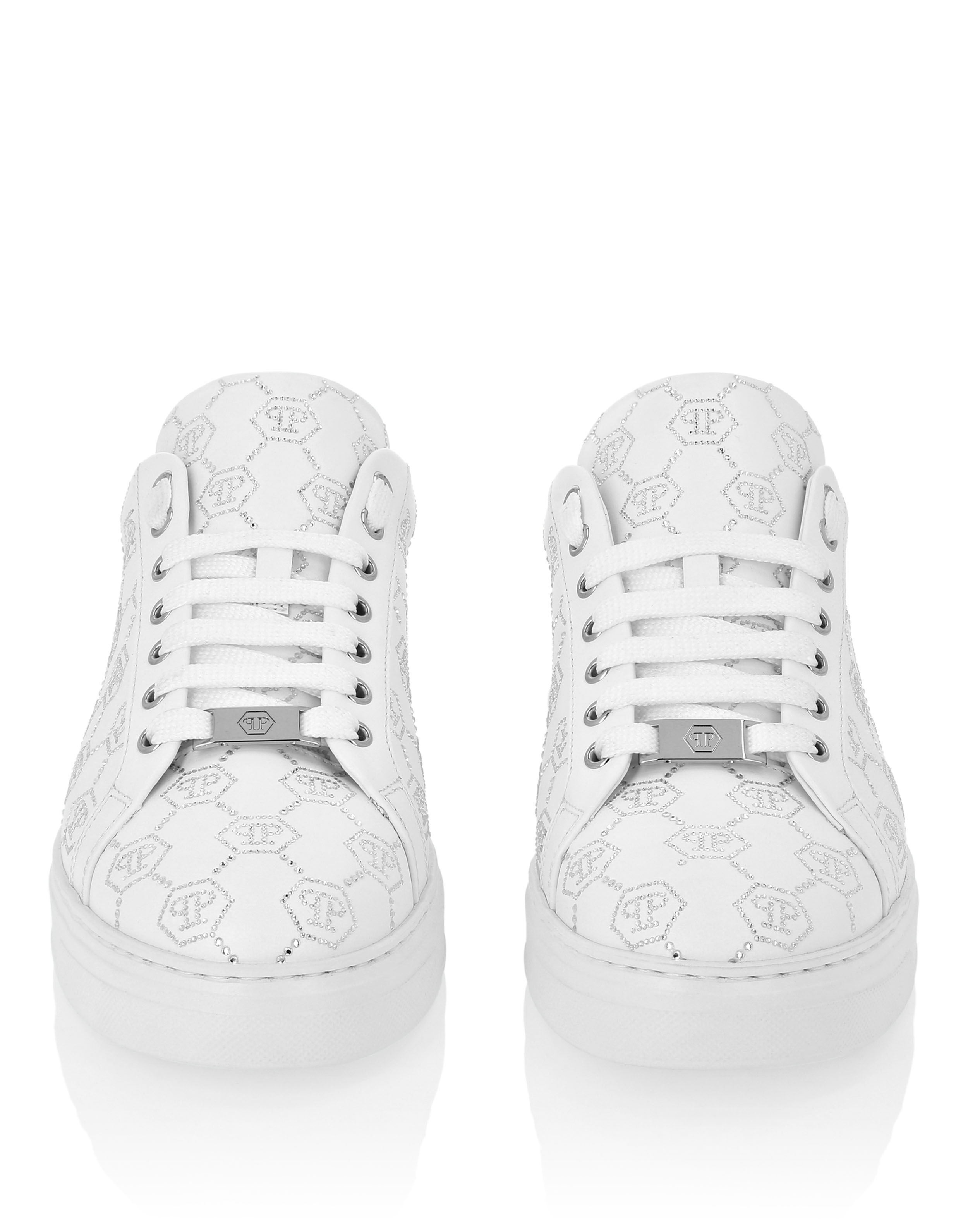 Baskets basses Carson Monogram Strass