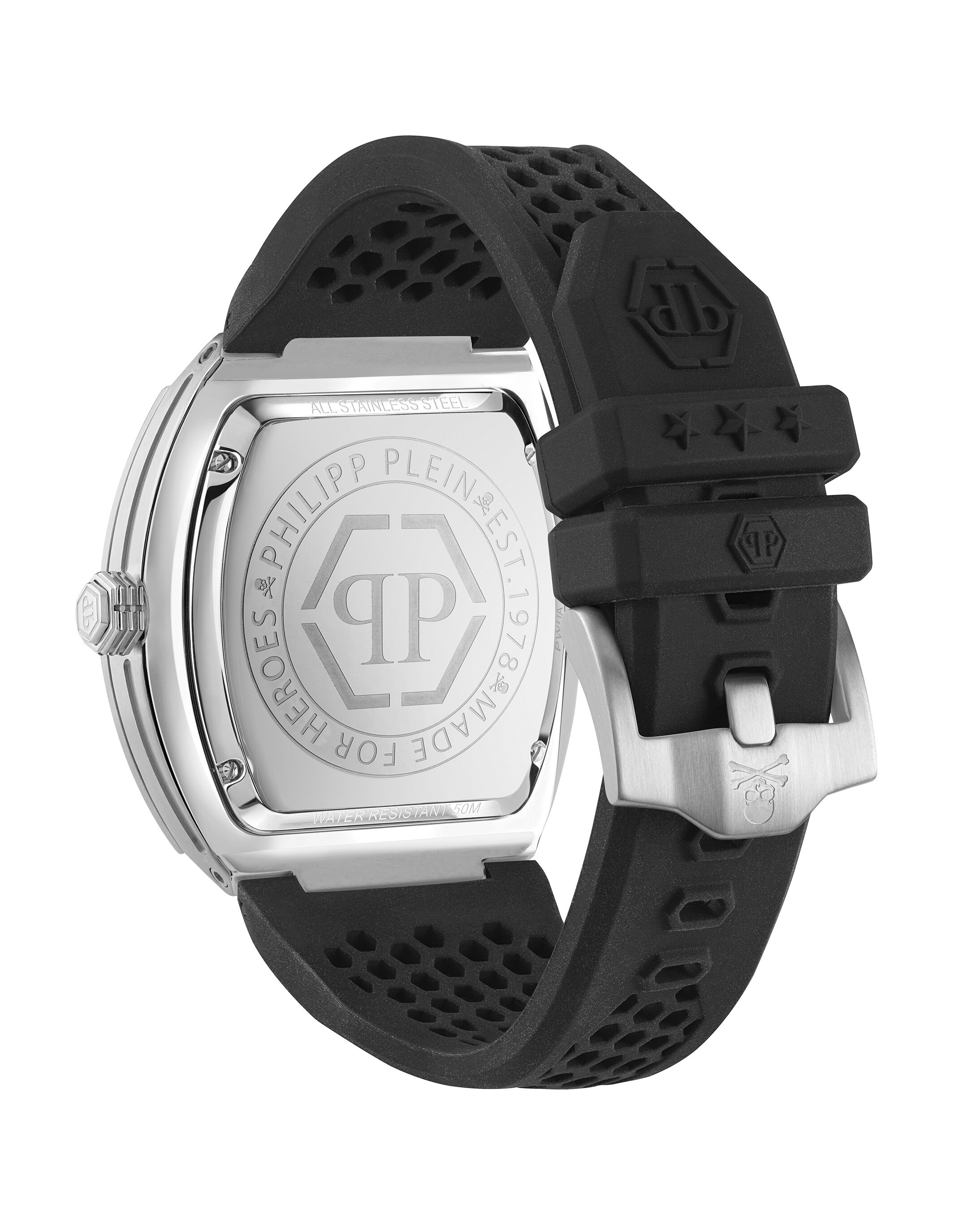 Montres en acier inoxydable The Hexagon Phantom