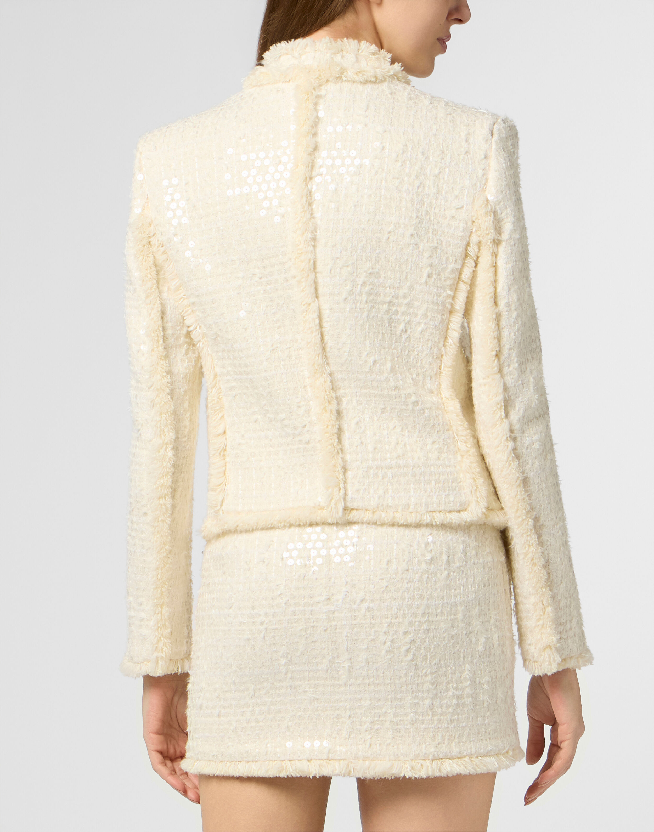 Boléro Tweed Paillettes