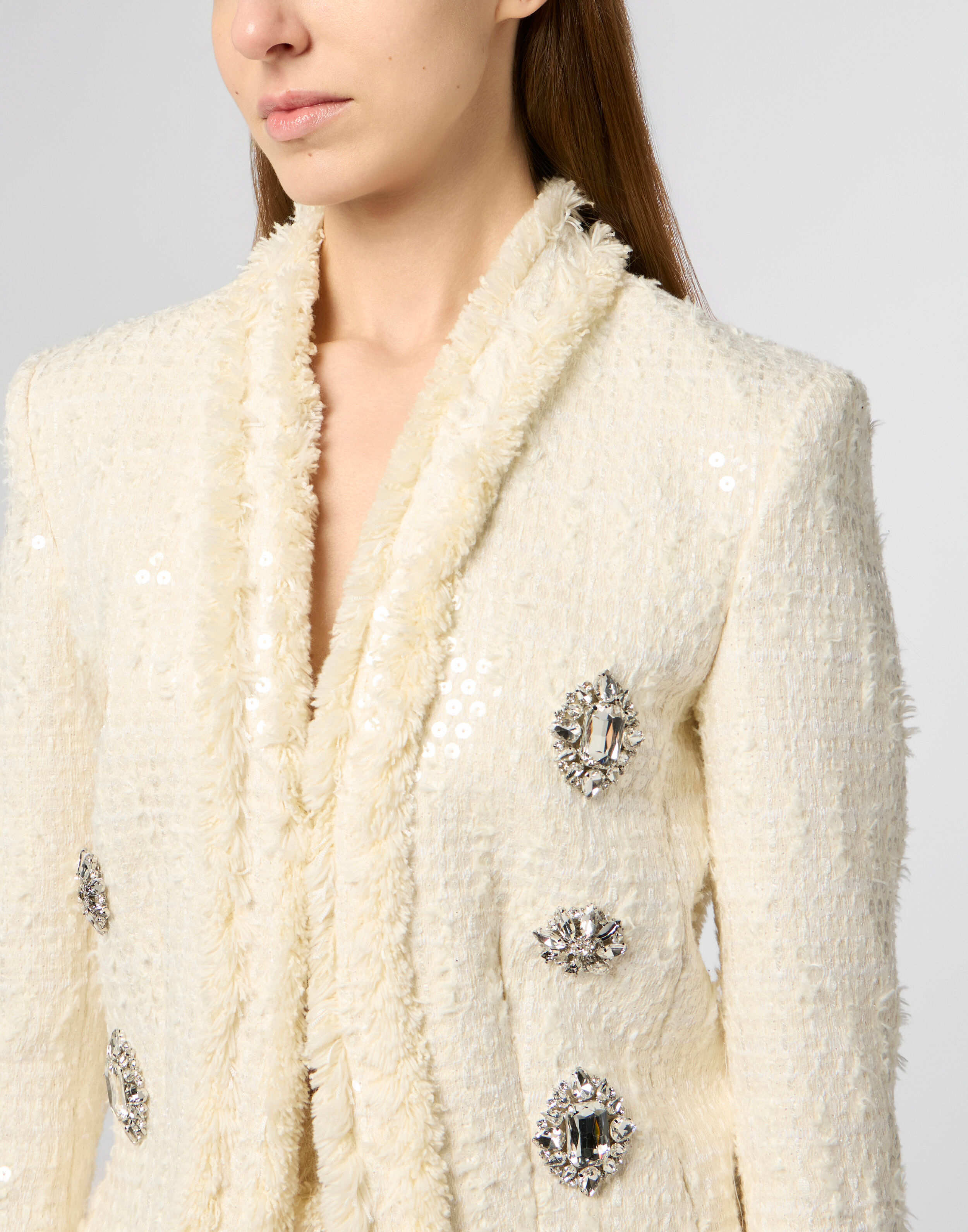 Boléro Tweed Paillettes